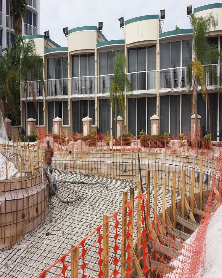 Disney resort construction