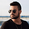 A man wearing sunglasses