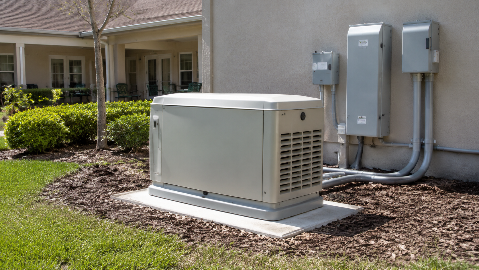 Emergency backup generator for a Residential Assisted Living facility